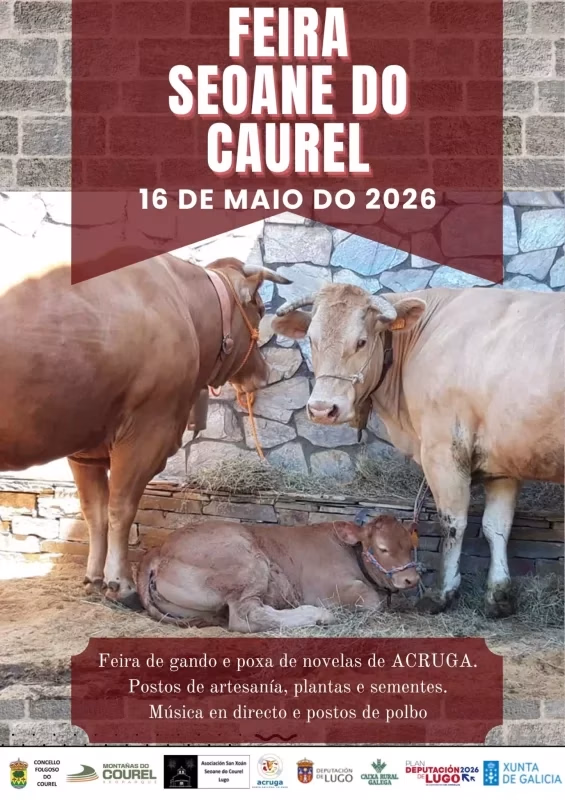 Feira Seoane do Caurel 2026 en Quiroga