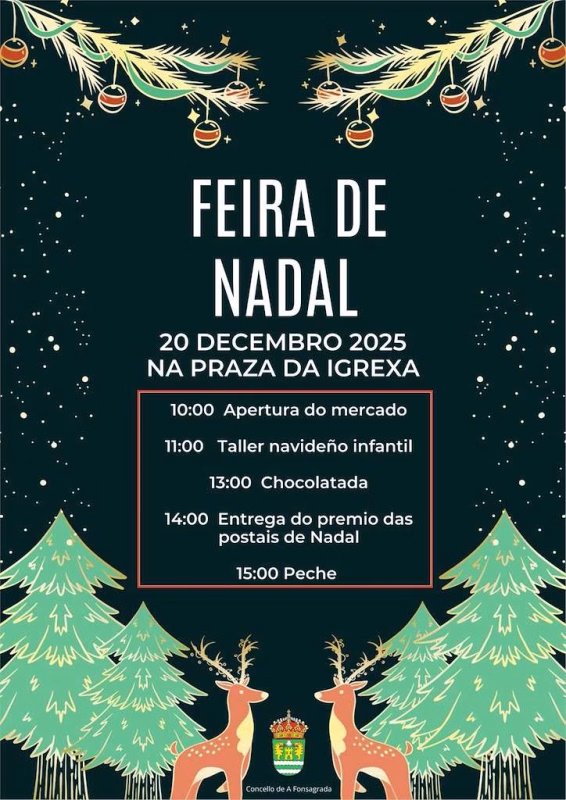 Feria de Navidad en A Fonsagrada en A Fonsagrada