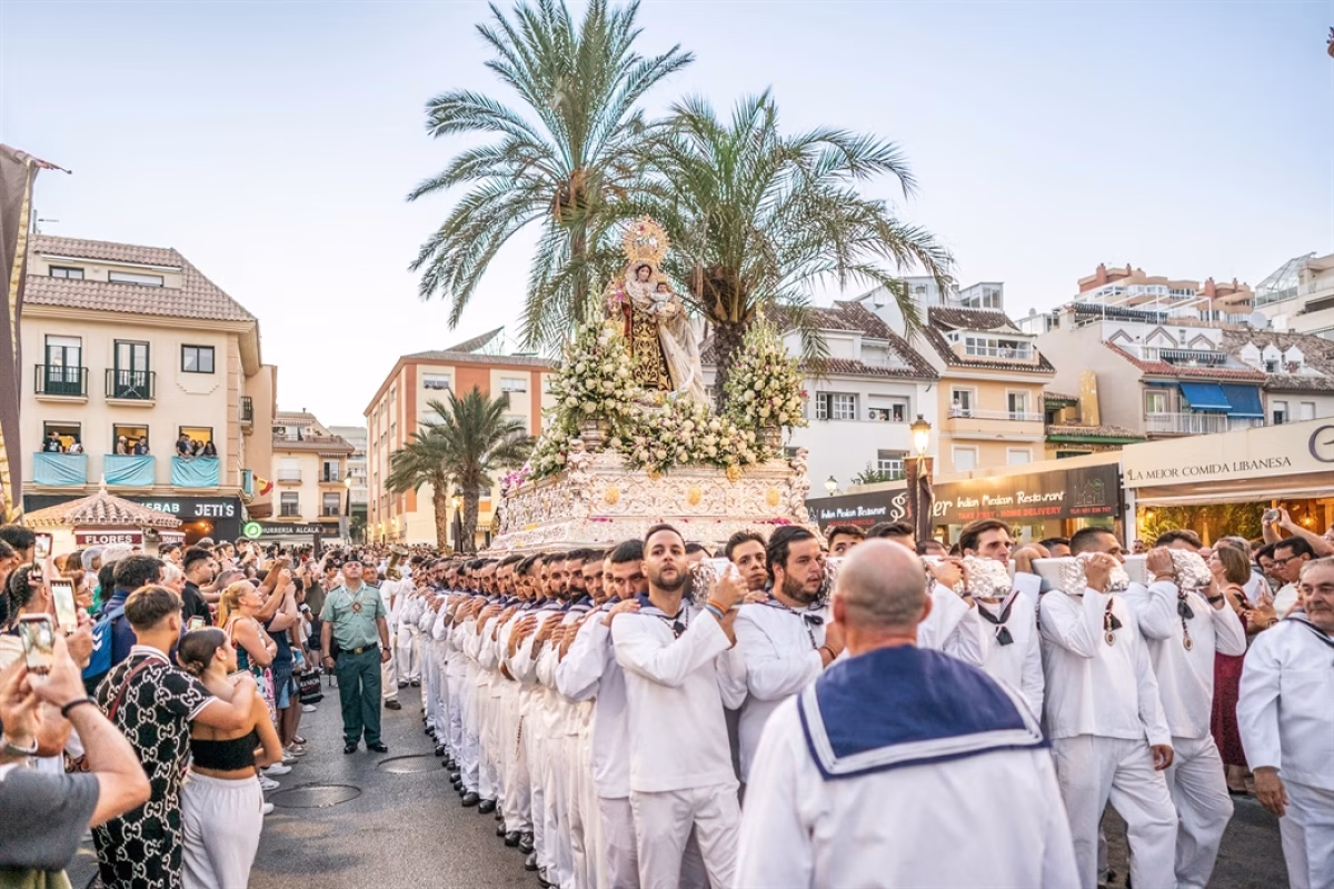 Feria y Fiestas de Los Boliches en honor a la Virgen del Carmen en Fuengirola