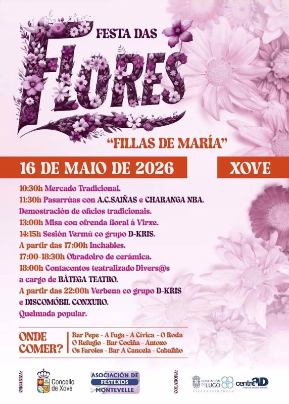 Festa das Flores (2026) en Xove en Xove