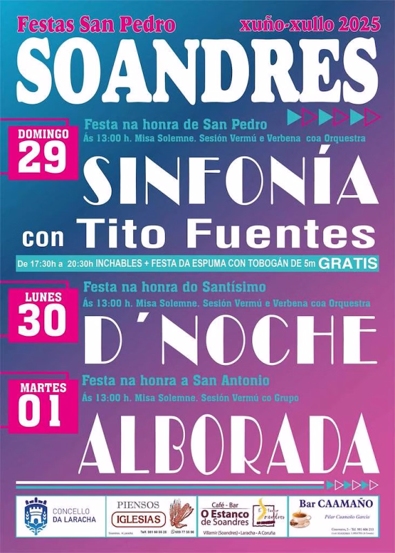 Festa de San Pedro de Soandres en A Laracha en A Laracha