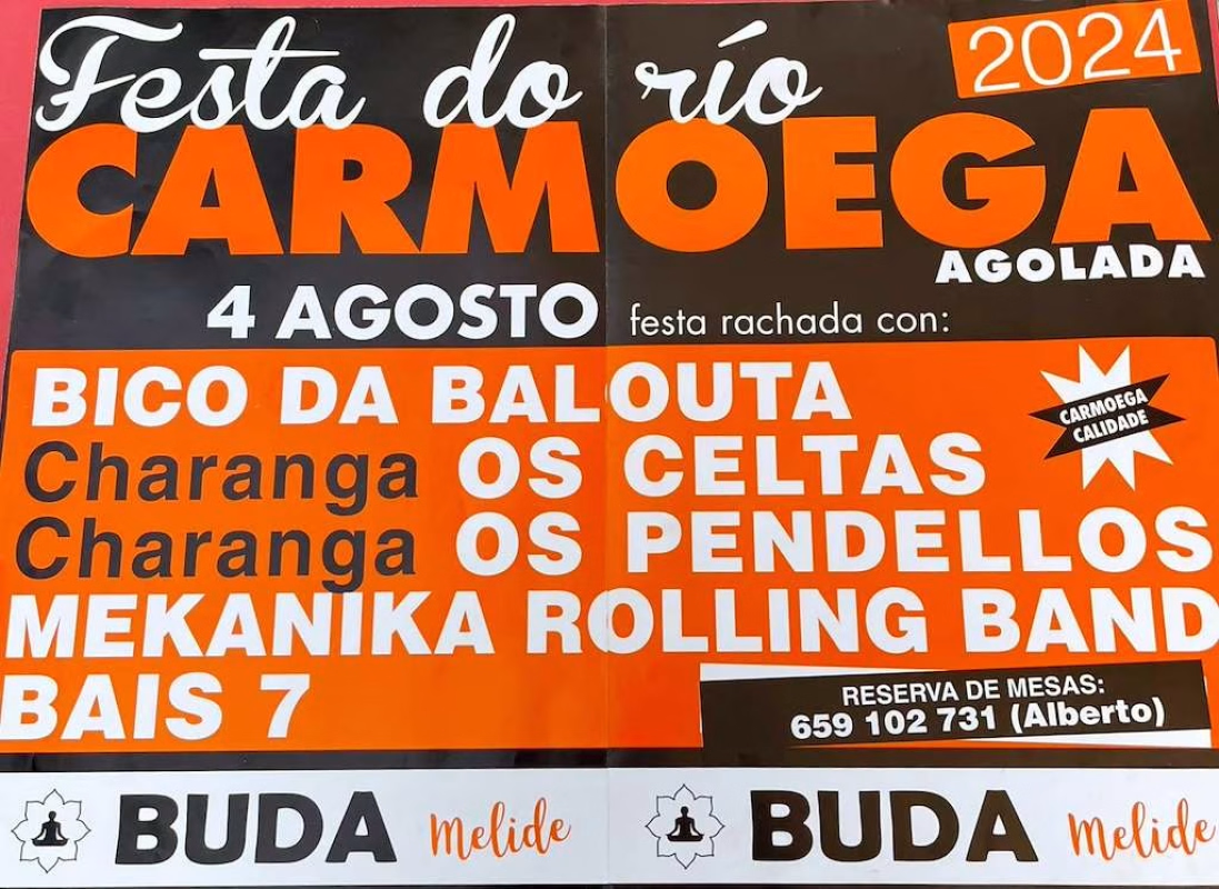Festa do Río de Carmoega en Agolada en Agolada