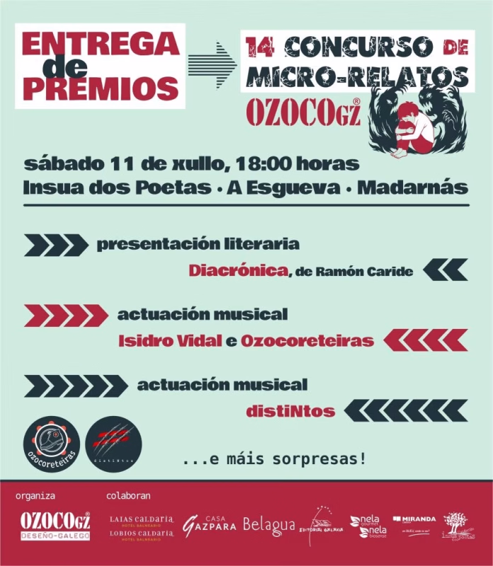 Festa Entrega de Premios 14ª edición Concurso Micro-relatos OZOCOgz en O Carballiño