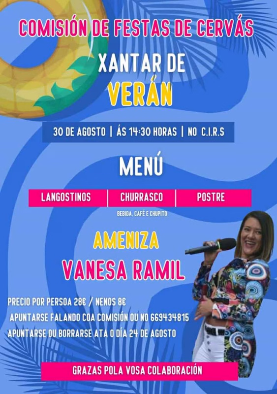 Festa Fin de Verán de Cervás en Ares en Ares
