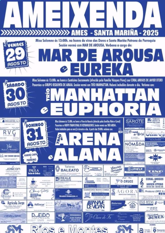 Festas de Ameixenda en Ames en Ames