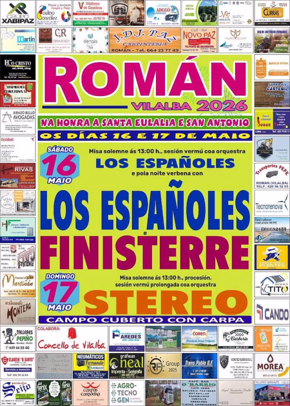 Festas de Román (2026) en Vilalba en Vilalba