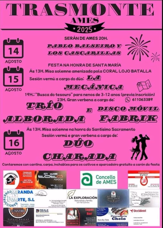 Festas de Trasmonte en Ames en Ames