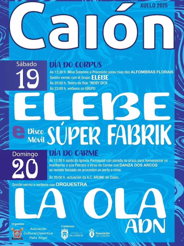 Festas do Corpus e do Carmen de Caión en A Laracha en A Laracha