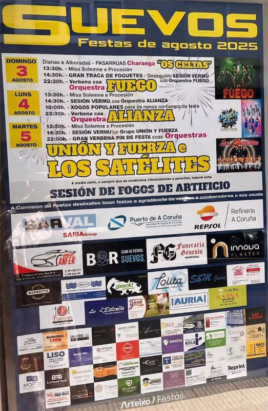 Festas do Verán de Suevos en Arteixo en Arteixo