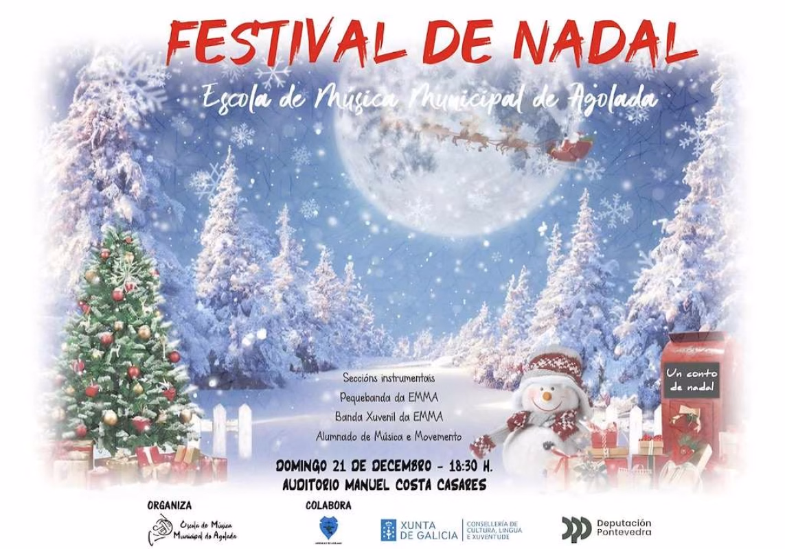 Festival de Navidad en Agolada en Agolada