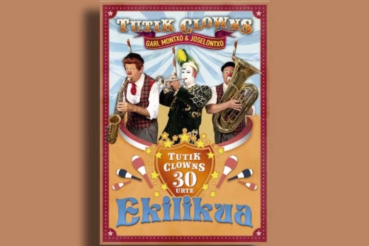 Fiestas de Ermua 2026: Gari, Montxo eta Joselontxo: "EKILIKUA" en Ermua