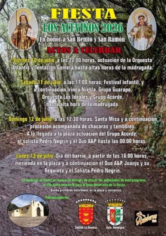 Fiestas de Los Aceviños en Hermigua