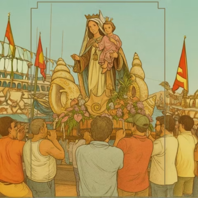 Fiestas del Carmen en Arguineguín en Arguineguín