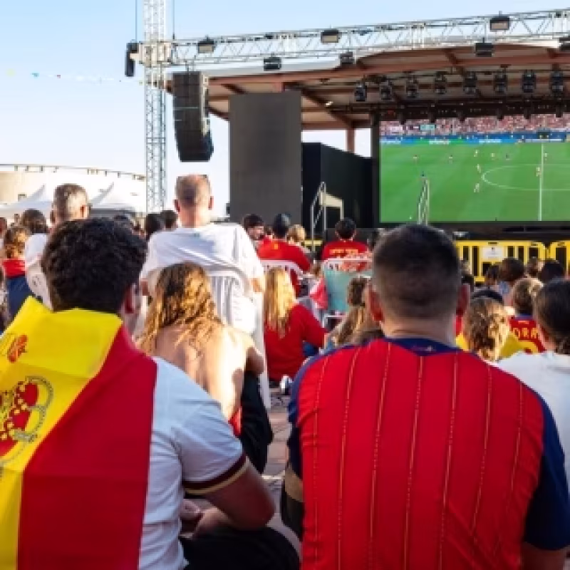 Final del Mundial de fútbol: España - Argentina en Adeje