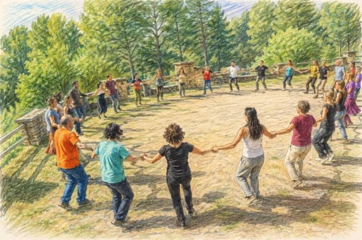 Folk Plasencia: Taller de Balfolk (primera parte) en Plasencia