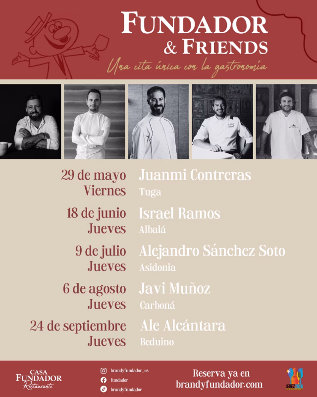Fundador & Friends: Javi Muñoz en Jerez de la Frontera