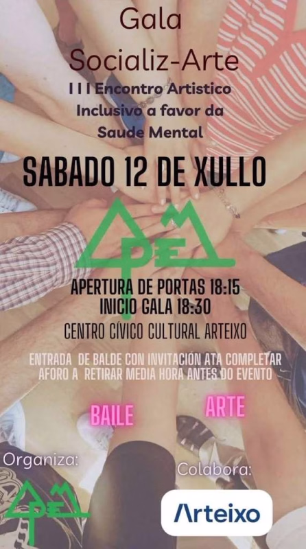 Gala Socializ-Arte en Arteixo en Arteixo