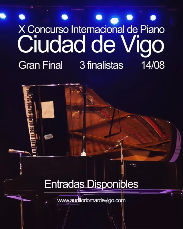 Gran Final del X Concurso Internacional de Piano Ciudad de Vigo en Vigo