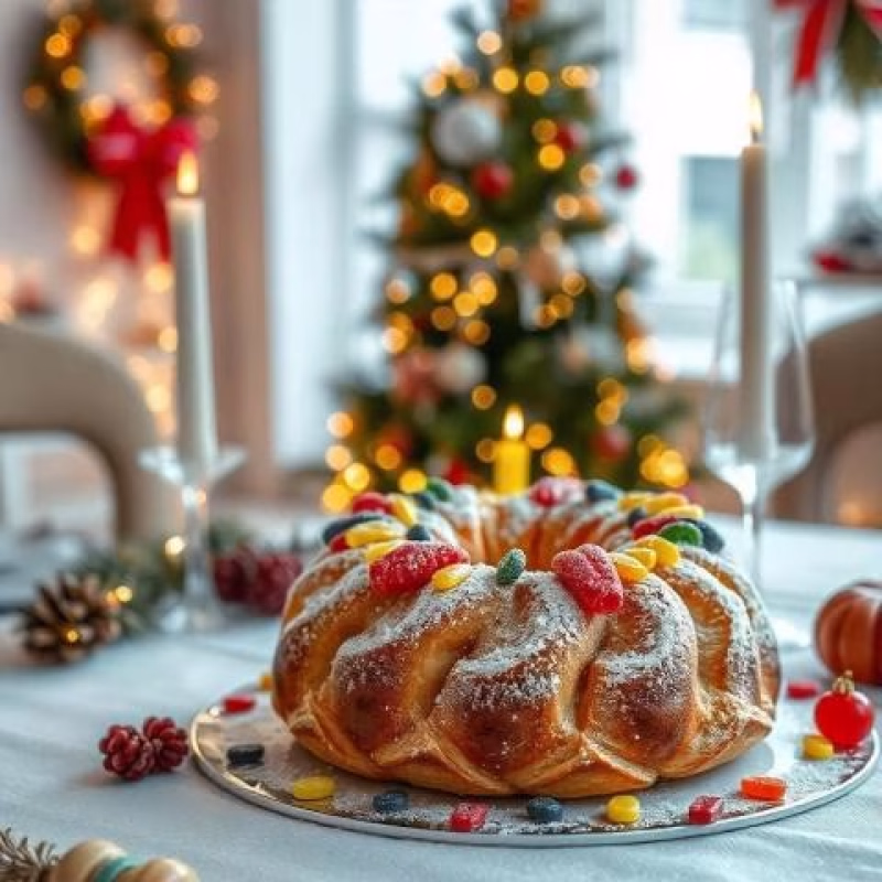 Gran Roscón de Reyes en La Orotava