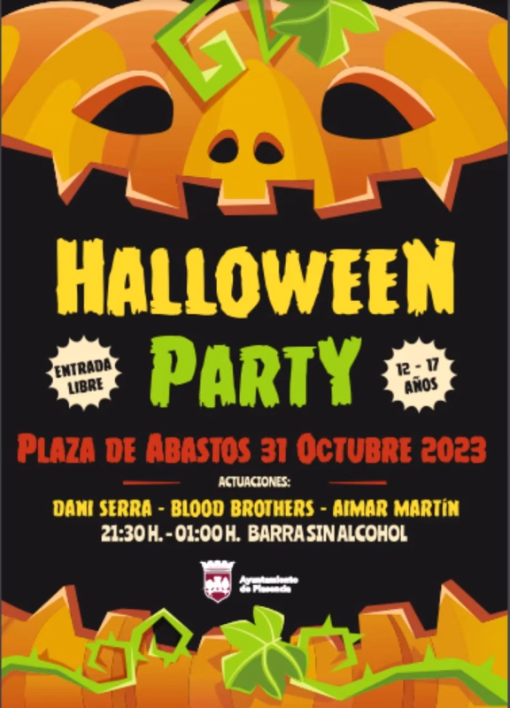 Halloween Party para jóvenes en Plasencia en Plasencia