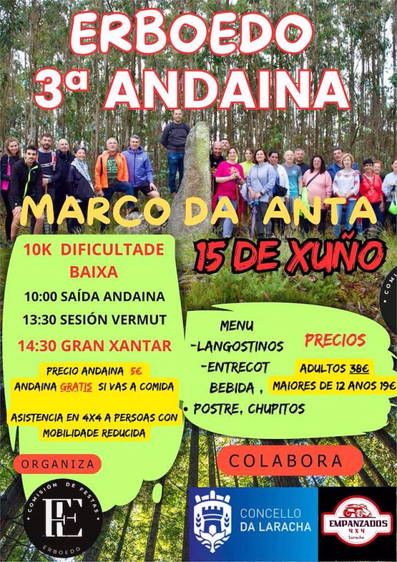 III Andaina Marco da Anta de Erboedo en A Laracha en A Laracha