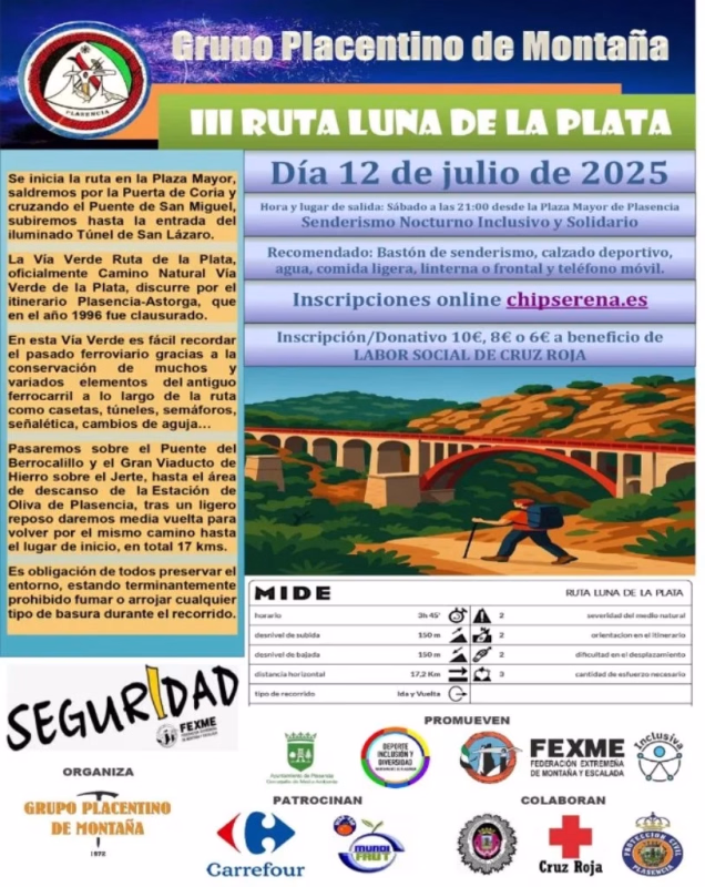 III Ruta Luna de la Plata en Plasencia