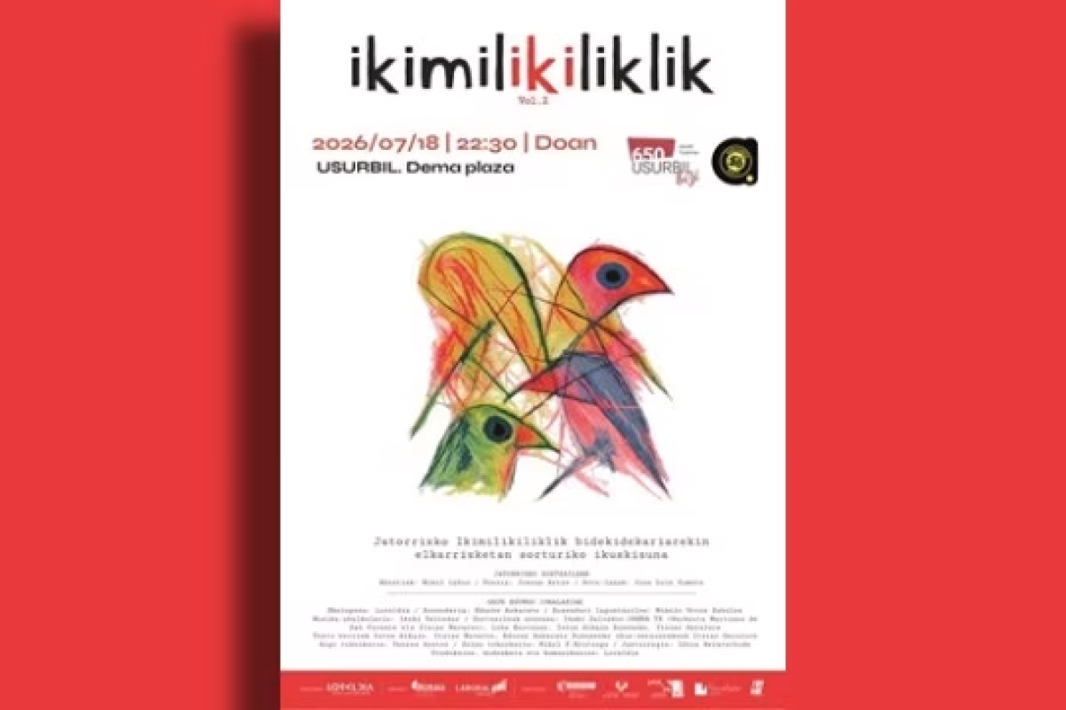 "Ikimilikiliklik Vol.2" en Usurbil