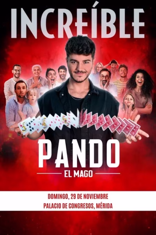 INCREÍBLE "PANDO EL MAGO" en Mérida