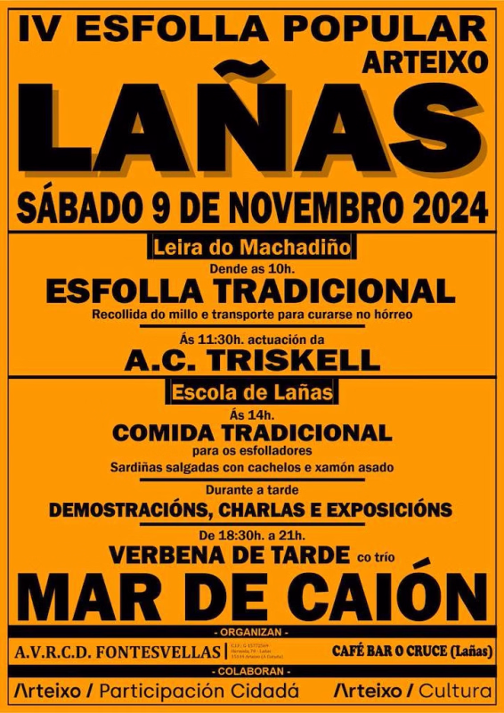 IV Esfolla Popular de Lañas en Arteixo en Arteixo