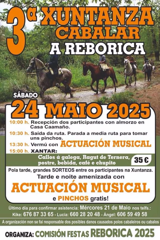 IV Xuntanza Cabalar da Reborica (2026) en Aranga en Aranga