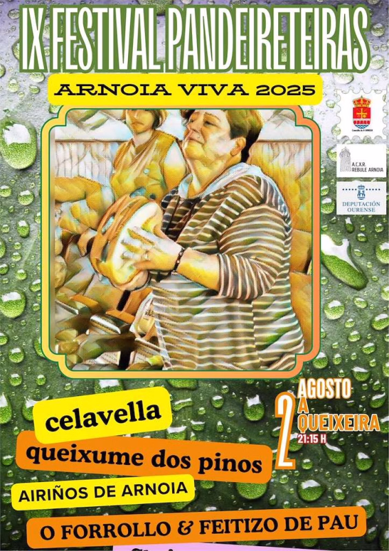 IX Festival de Pandereteiras en A Arnoia en A Arnoia