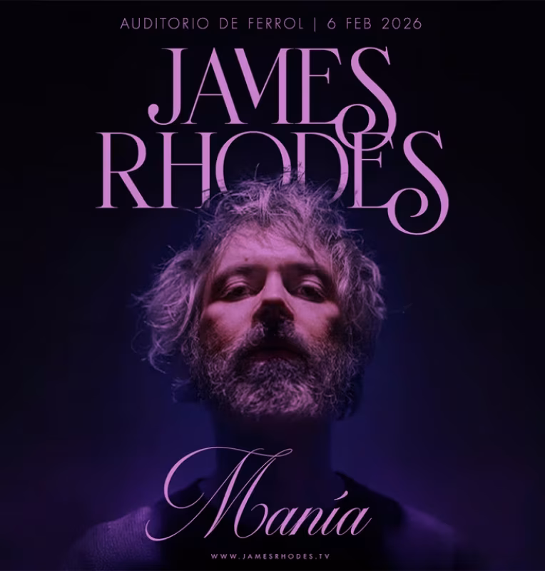 James Rhodes 'Manía' en Ferrol