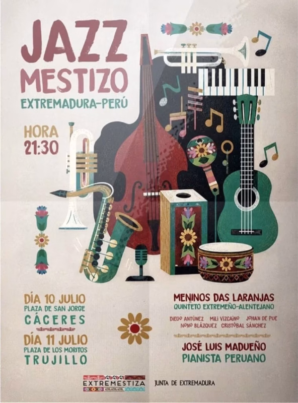 Jazz Mestizo Extremadura-Perú en Trujillo en Trujillo