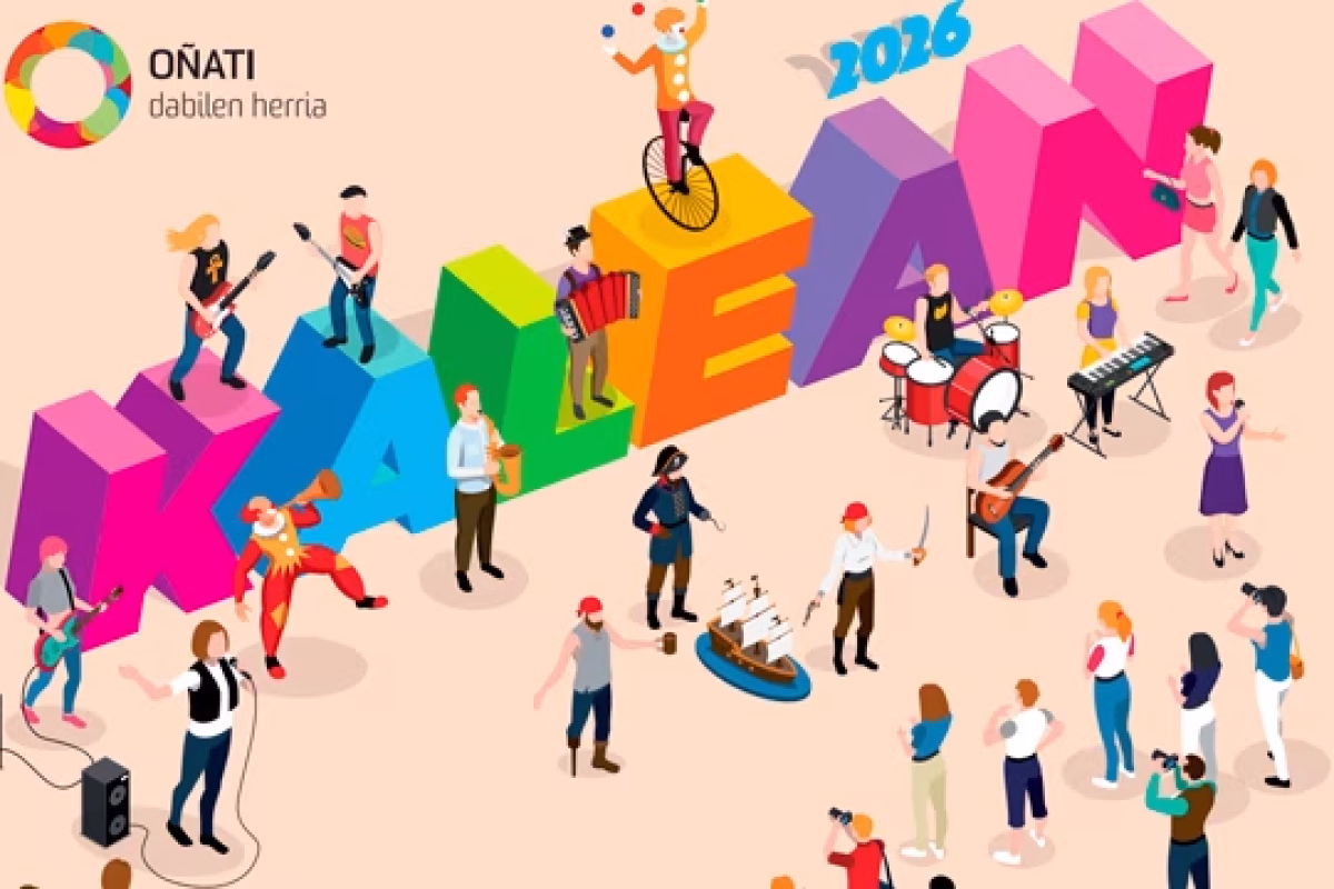 Kalean 2026 - programa cultural de verano en Oñati en Oñati