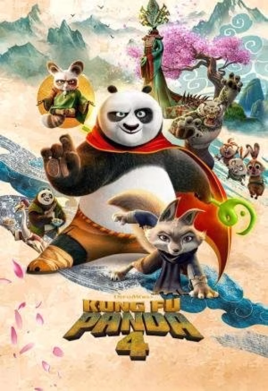 KUNG FU PANDA 4 en Cabana de Bergantiños