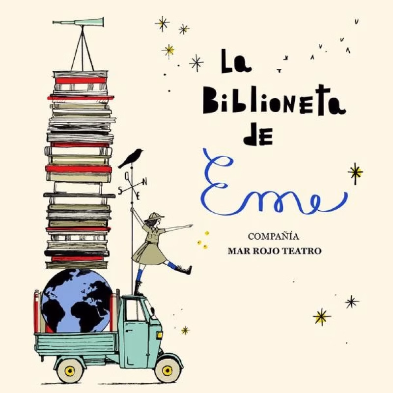'La biblioneta de Eme' (MAR ROJO TEATRO) en Ampudia