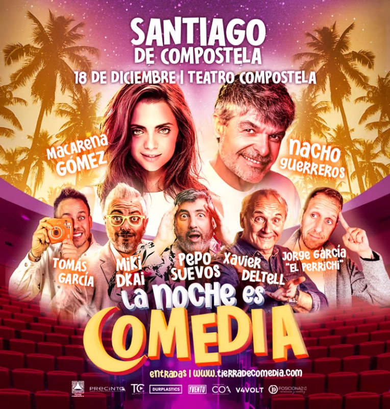 La Noche es Comedia en Santiago en Santiago de Compostela