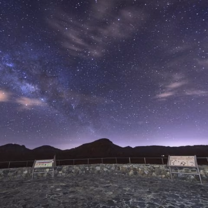 Lluvia de estrellas Dracónicas en La Orotava