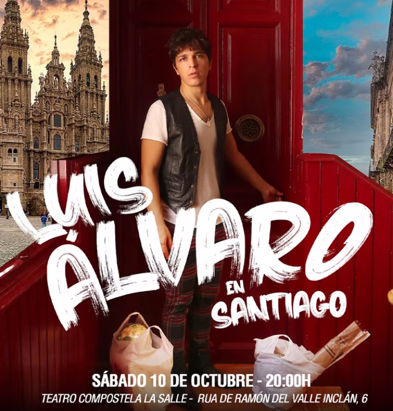 Luis Álvaro en Santiago en Santiago de Compostela