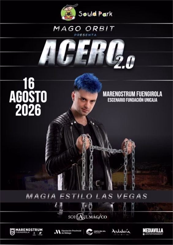 Mago Orbit "Acero 2.0" en Fuengirola