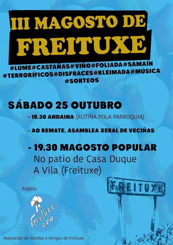 Magosto de Freituxe  en Bóveda en Bóveda