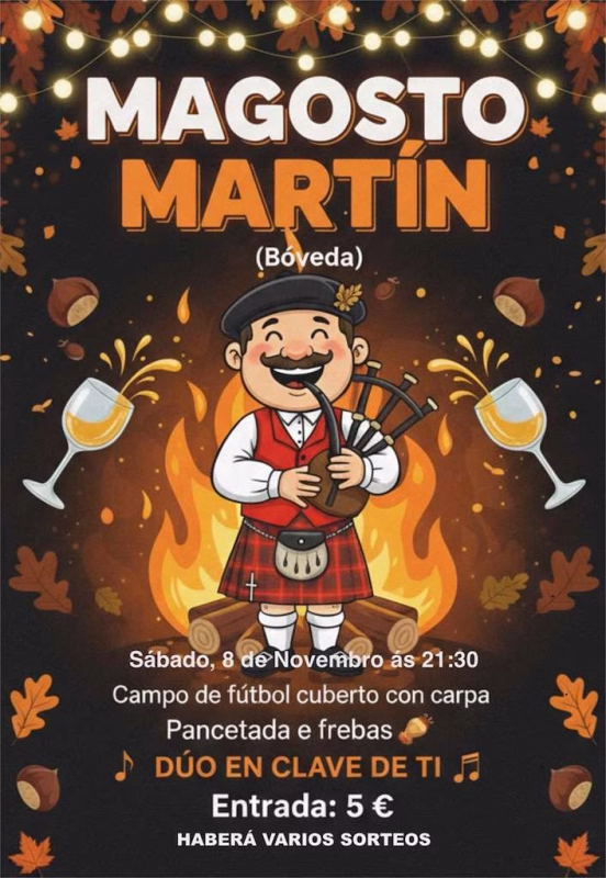 Magosto de Martín  en Bóveda en Bóveda