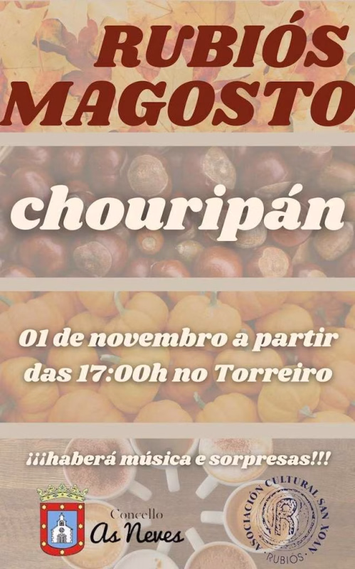 Magosto de Rubiós  en As Neves en As Neves