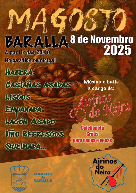 Magosto  en Baralla en Baralla