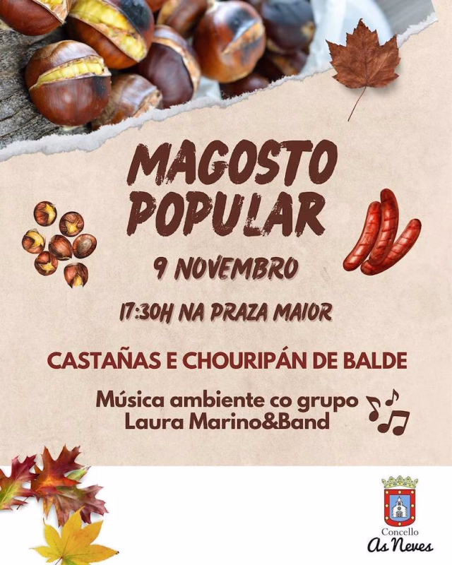 Magosto Popular  en As Neves en As Neves