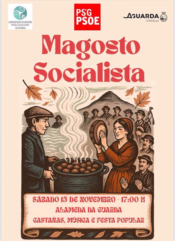 Magosto Socialista  en A Guarda en A Guarda