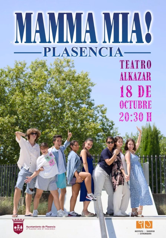 Mamma Mía! el musical, en Plasencia en Plasencia