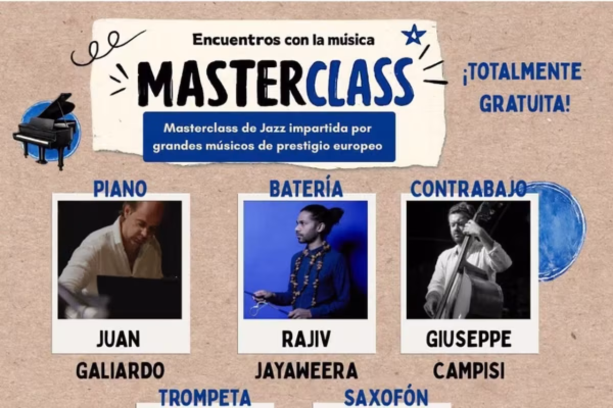 Masterclass de Jazz en la Casa de la Juventud en Alcalá de Guadaíra