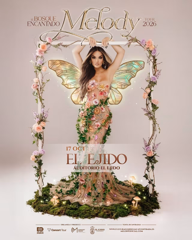 Melody - El bosque encantado Tour 2026 en El Ejido