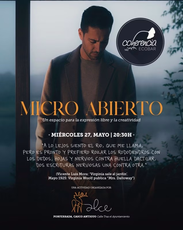 Micro Abierto en Coherencia Ecobar en Torre del Bierzo